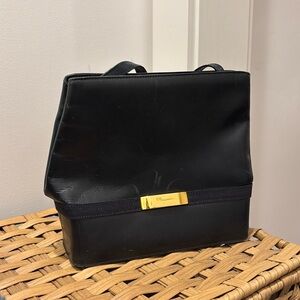 Vintage Ferragamo Purse Gold Hardware